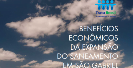 Capa Estudo - Beneficios Economicos da Expansão do Saneamento em São Gabriel